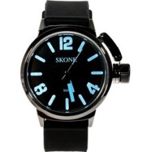 Hour Marks Quartz Wrist Watch Rubber Band Girl/Boy