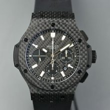 Hublot Big Bang Carbon Fiber 301.qx.1724.rx Automatic Chronograph