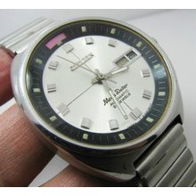 Huge Rare Vintage Citizen Moon Dater Automatic Gents Mint.