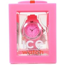 Ice 102133 Love Pink Small Silicone Ladies Watch