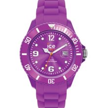 ICE Watch 'Ice-Forever' Silicone Bracelet Watch, 43mm Purple