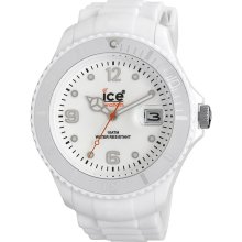 ICE Watch SIWEBBS11 Unisex Watch 52mm White Sili Forever Collection SI.WE.BBS.11