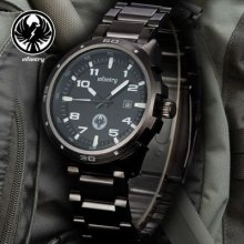 Infantry Outdoor Style Mens Stainless Steel Wrist Quartz Sport Army Watch Us