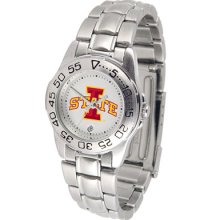 Iowa State Cyclones Sport Steel Band-Ladies Watch