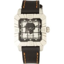 Italico Men's ITGA02-F Gladiatore Square Silver Dial Luminous Bla ...