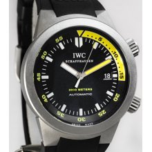 IWC Aquatimer 2000 Titanium Automatic Rubber Strap 3538.04