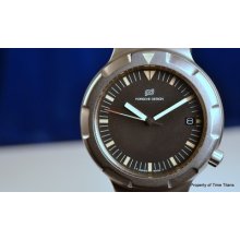 Iwc Porsche Design Ocean 2000 Reference 3500 42mm Titanium Rare Diver Tritium