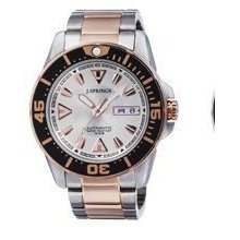 J Springs Mens Automatic Stainless Watch - Silver Bracelet - White Dial - JSPBEB090