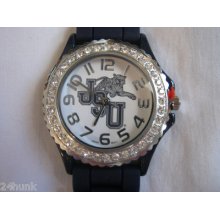 Jackson State University Tigers Men's Or Ladies Watch With Some Bling