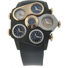 Jacob & Co Grand GR1-12 Black PVD Rose Gold Logo Men's Watch