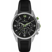 Jacques Lemans Men's Quartz Watch Sport 1-1672C With Rubber Strap