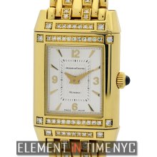 Jaeger-LeCoultre Reverso Collection Florale 21mm 18k Yellow Gold With Diamonds