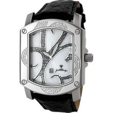 JBW Mens JB-6102-B Iconix Combo Light Steel Designer Dial Diamond ...