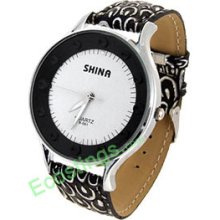 Jewelry Mushroom Pattern Band Quartz Watch