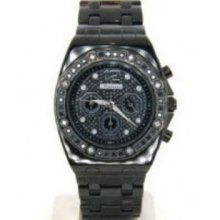 Jojino IJ-1094A Black Steel Men's Diamond