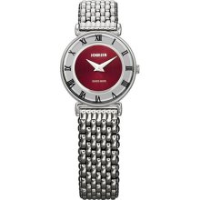 Jowissa Women's J2.072.S Roma 24 mm Maroon Dial Roman Numeral Sta ... Jowissa Women's J2.072.S Roma 24 mm Maroon Dial Roman Numeral Sta ...