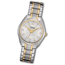 Ladies' Caravelle by Bulova Two-Tone Stainless Steel Watch with