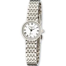 Ladies Charles Hubert Polished Stainless Steel Watch