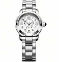 Ladies' Victorinox Swiss Army Vivante Dual Time Watch with White Dial