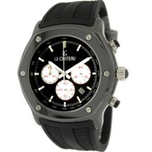 Le Chateau Persida LC Blk Ceramic Chono Watch Bkwt