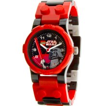 LEGO Kids Darth Vader Plastic Watch - Multicolor Bracelet - Multicolor Dial - 9002908