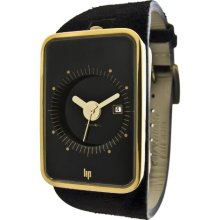 Lip Crateur Ladies Fridge Quartz Analogue Watch 1870962 With Black Dial And Stainless Steel Case