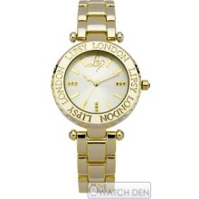 Lipsy - Ladies Gold Plated Fashion Watch - Lp043