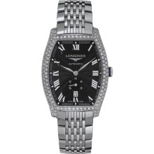 Longines Evidenza Black Dial - Diamond Automatic Wrist Watch