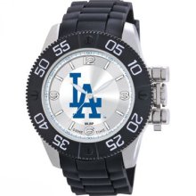 Los Angeles Dodgers Mlb Baseball Mens Adult Wrist Watch Stainless Steel Beast