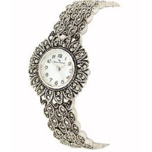 Lucien Piccard Marcasite Watch