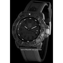 Luminox Blackout wrist watches: Evo Navy Seal Blackout a.7051bo