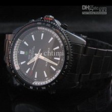 Luxury Analog Led Digital Date Steel Sport Men Watch Diver