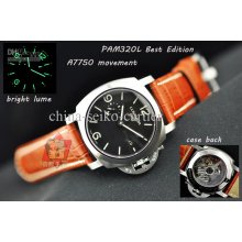Luxury Luminor 1950 Gmt Pam320 Pam 320 L Asia 7750 Automatic Mens Wa