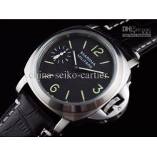 Luxury Marina Militare 44mm Sandwich Green Numberals Automatic Mens