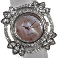 Luxury Women's Watch - Pink Mother Of Pearl Dial