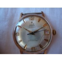 Luz Geneve Automatic Wrist Watch, 25j,swiss,1960`s