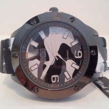 Mark Naimer Mn2061 Men's Camouflage Fashion Watch Quartz, Blk/whit