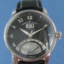 Maurice Lacroix Masterpiece Mp6358-ss001-31e Jours Retrograde Black Dial