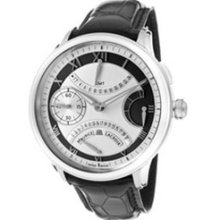 Maurice Lacroix - (Men's) - Black Alligator/Silver A111588
