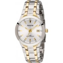 MB859S Accurist Mens Core Urban Silver Gold Watch