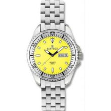 Menandamp;apos;s Stainless Steel Yellow Dial - Watch