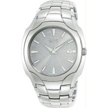 Men's 180 Eco-Drive Stainless Steel Silver Dial