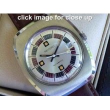 Mens Antique Watch Big Record Automatic Vintage