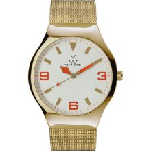 Men's Gold Tone Toywatch Mesh Band Watch MH11GD