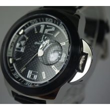 Mens Joshua & Sons Js-32-01 Analog Skeleton Hands 51mm Quartz Style Watch