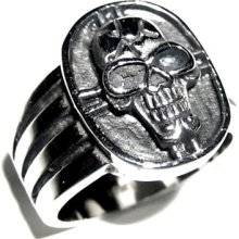 Men's =laughing Skull= Stainless Steel Ring