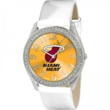 Miami heat glitz wht strap