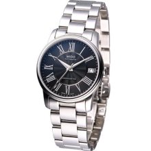 Mido Baroncelli Lady Automatic Cosc Watch Black M0102081105300