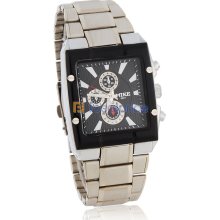 MIKE Stainless Steel Analog Watch (Silver)
