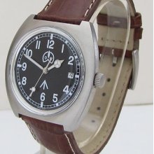 Military Wrist Watch O & W Automatic, Swiss Made